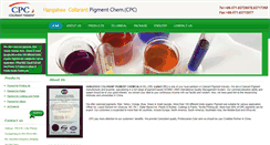 Desktop Screenshot of colorantpigment.com
